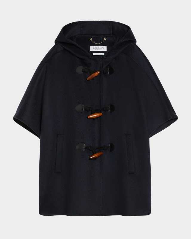 Fase Cashmere Toggle Cape